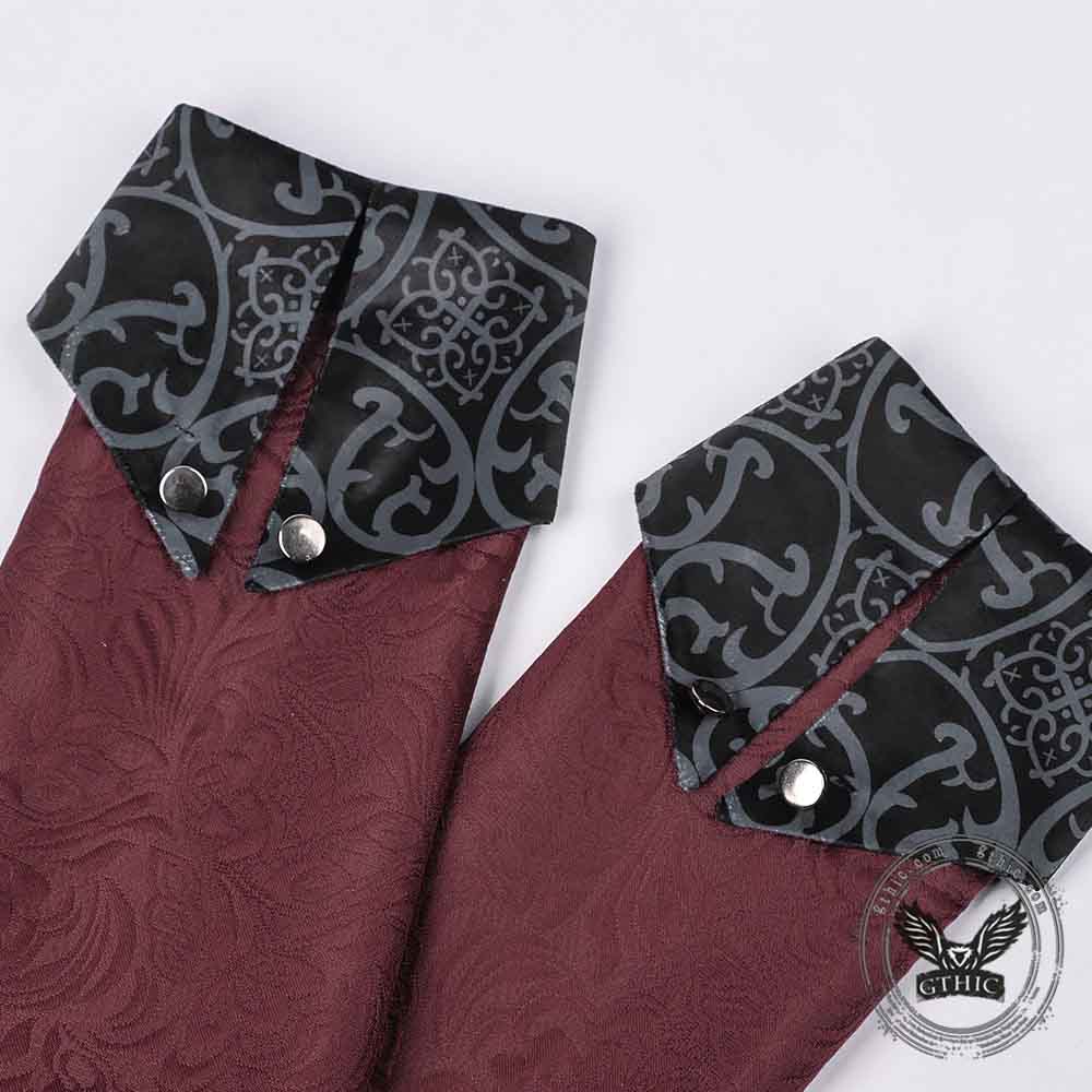 Dark Gothic Medieval Halloween Long Halloween Costume