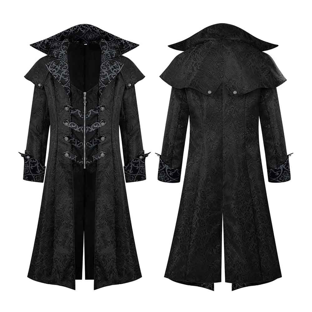 Dark Gothic Medieval Halloween Long Halloween Costume