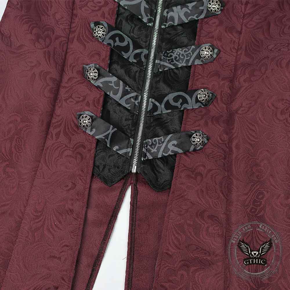 Dark Gothic Medieval Halloween Long Halloween Costume