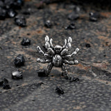 Dark Scary Spider Stainless Steel Animal Earrings | Gthic.com