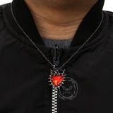 Dark Thorn Heart Alloy Gothic Necklace | Gthic.com