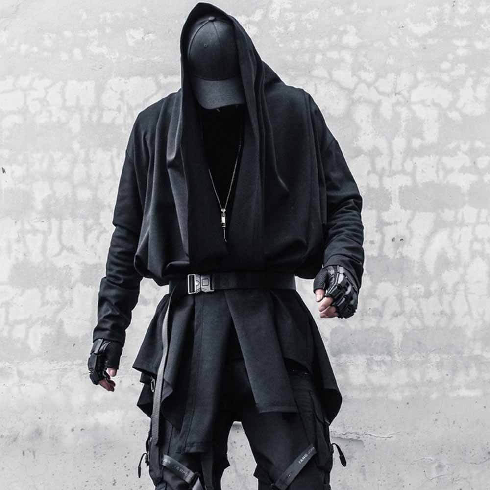 Dark Wizard Gothic Long Hooded Cloak 01 | Gthic.com