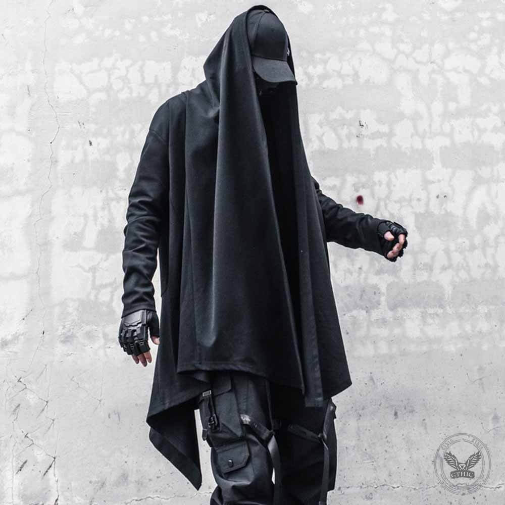 Dark Wizard Gothic Long Hooded Cloak 02 | Gthic.com