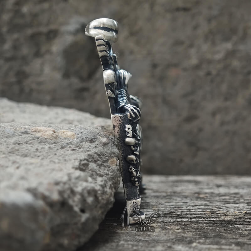 Pendentif Viking en acier inoxydable Dragon celtique Yggdrasil