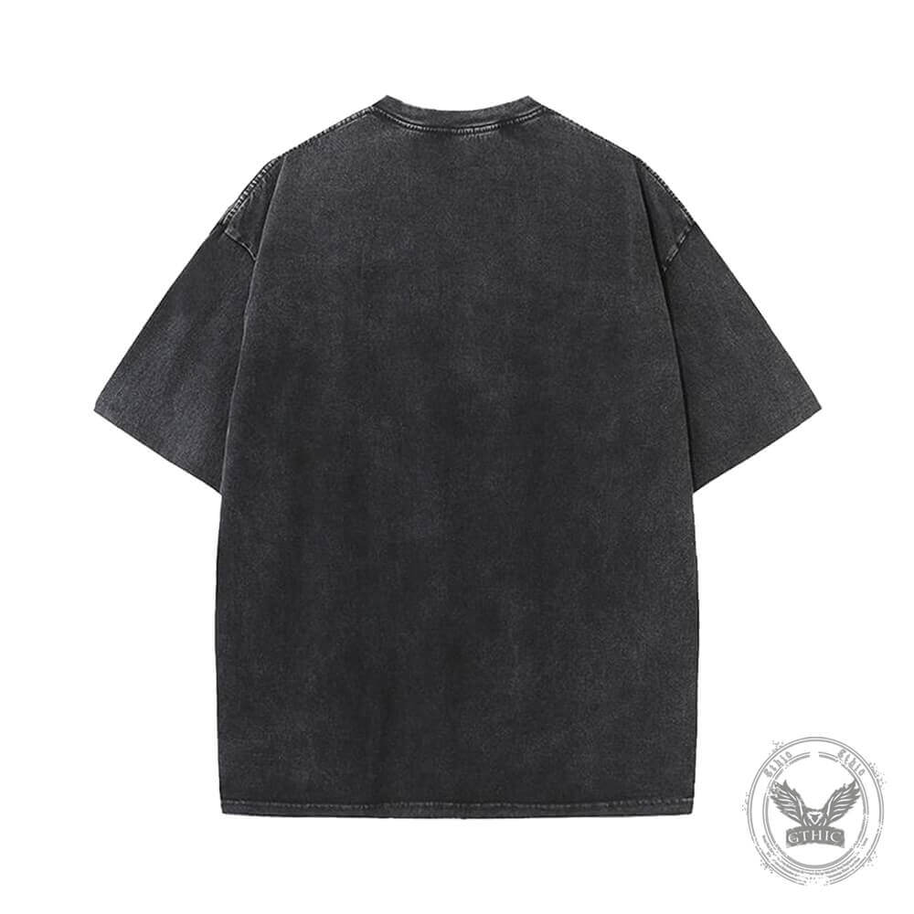 Bad Ghouls Club Bat Short Sleeve T-shirt Vest