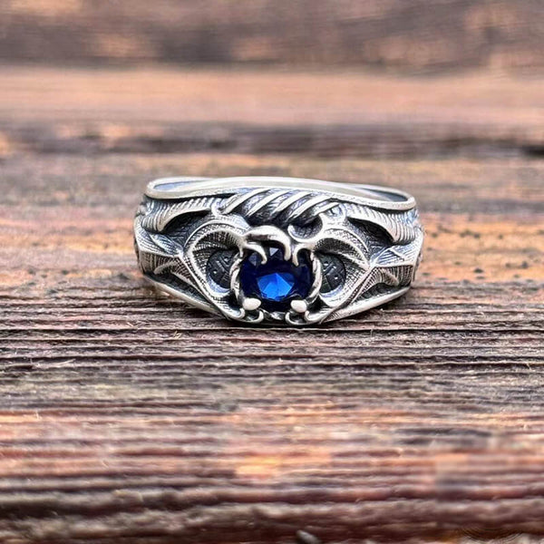 Devil Claw Gemstone Sterling Silver Ring