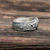 Devil Claw Gemstone Sterling Silver Ring