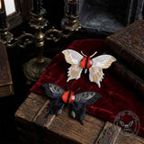 Devil's Eye Butterfly Fabric Resin Gothic Hair Clips | Gthic.com