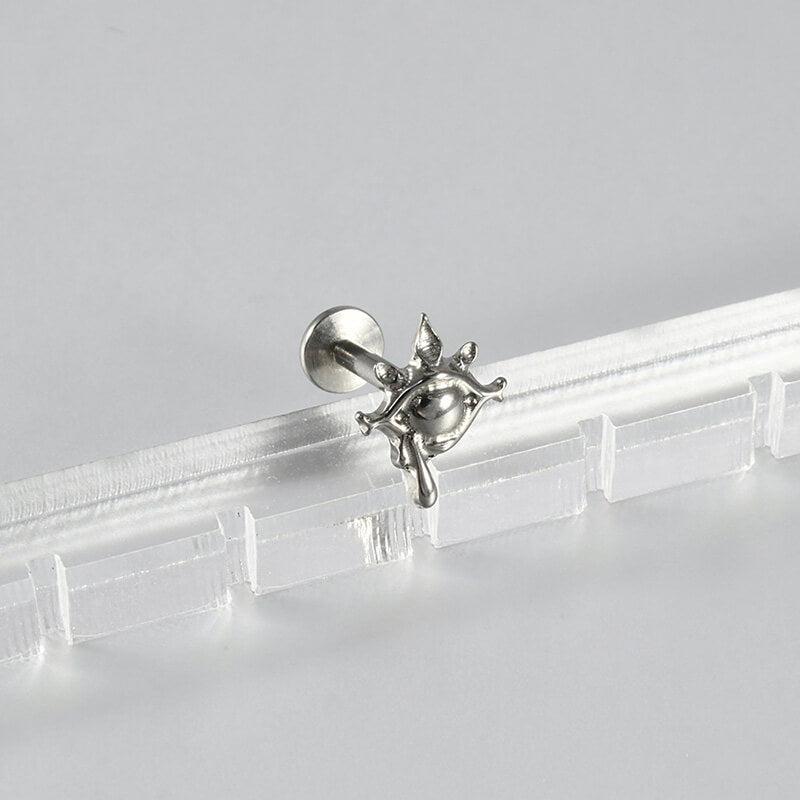 Devil's Tears G23 Titanium Alloy Lip Stud Ear Bone Piercing | Gthic.com