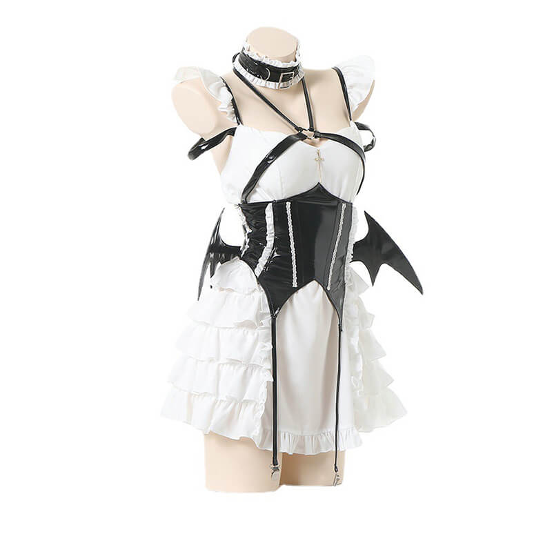 black maid dress Devil Wing Maid Lolita Dress