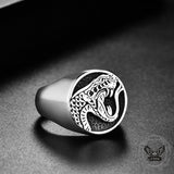 Domineering Cobra Snake Stainless Steel Ring 03 | Gthic.com