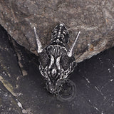 Domineering Dragon Head Stainless Steel Punk Pendant