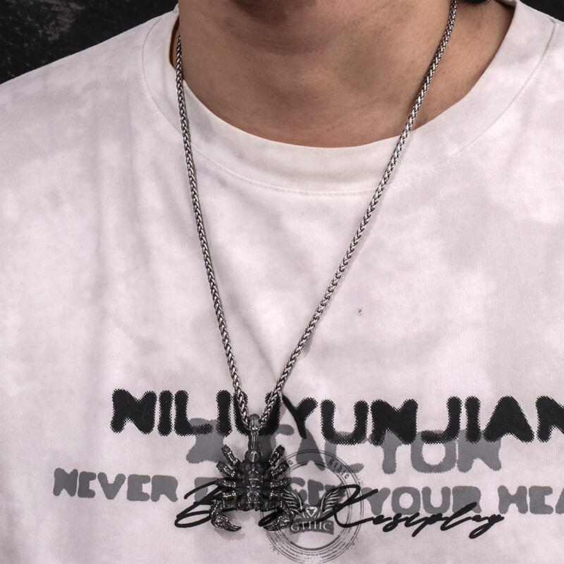 Domineering Scorpion Stainless Steel Pendant | Gthic.com