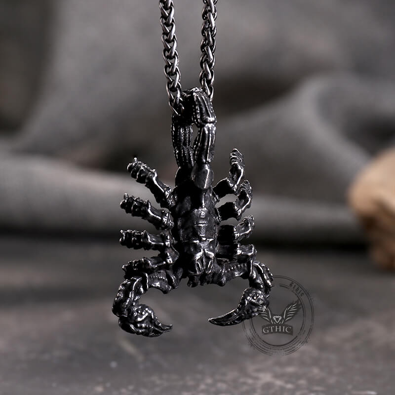 Domineering Scorpion Stainless Steel Pendant | Gthic.com