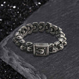 Domineering Skull Stainless Steel Punk Bracelet