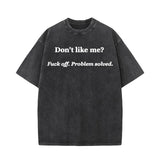 Don’t Like Me T-shirt shorts Baseball Hats | Gthic.com