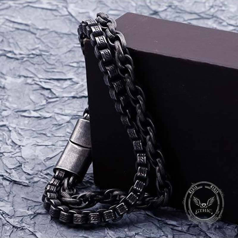 Double Chains Stainless Steel Bracelet