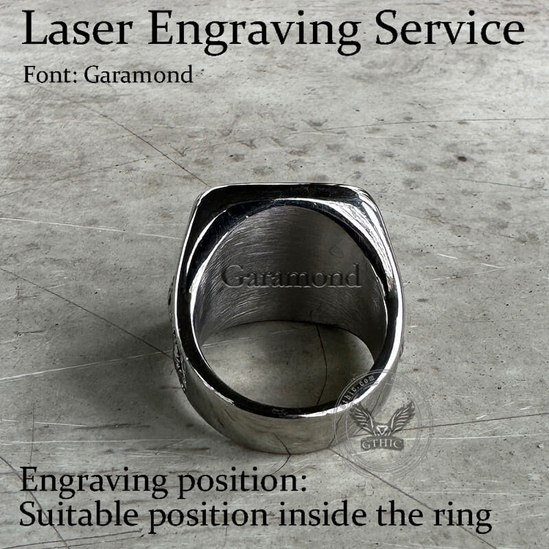 Anello Gotico Il Mietitore - Negozio Gotico - Foto 10