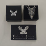 Dragon Head Sterling Silver Animal Ring