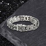 Egyptian Cross Trendy Pattern Stainless Steel Bracelet