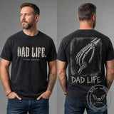 Eternal Guardian Dad Life Nu-Goth Vintage Washed T-shirt | Gthic.com
