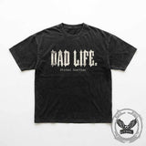 Eternal Guardian Dad Life Nu-Goth Vintage Washed T-shirt | Gthic.com