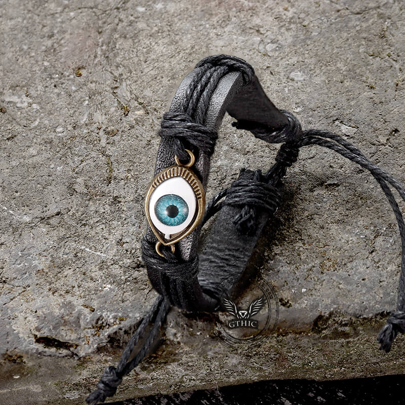 Black Leather Braided Bracelet | Paws Whiskers, and Wags