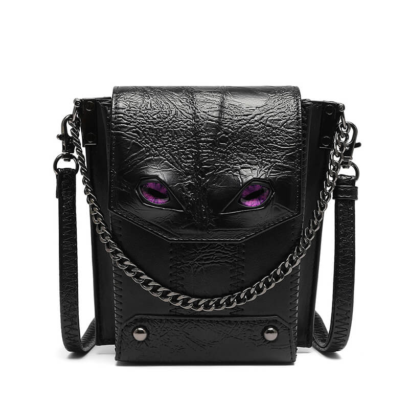 Evil Eye PU Leather Gothic Bag