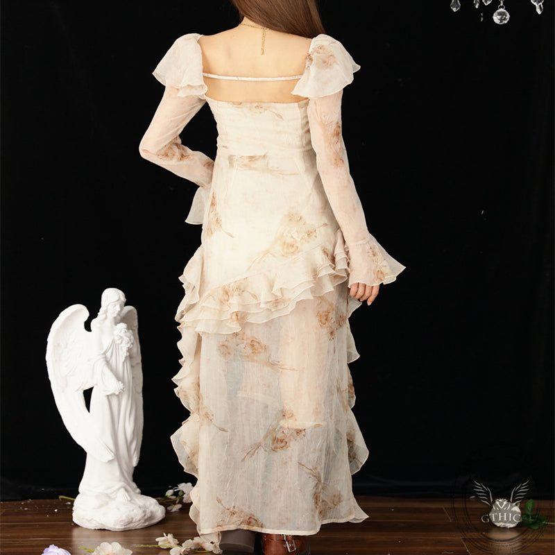 Fairy Irregular High Waist Dress | Gthic.com