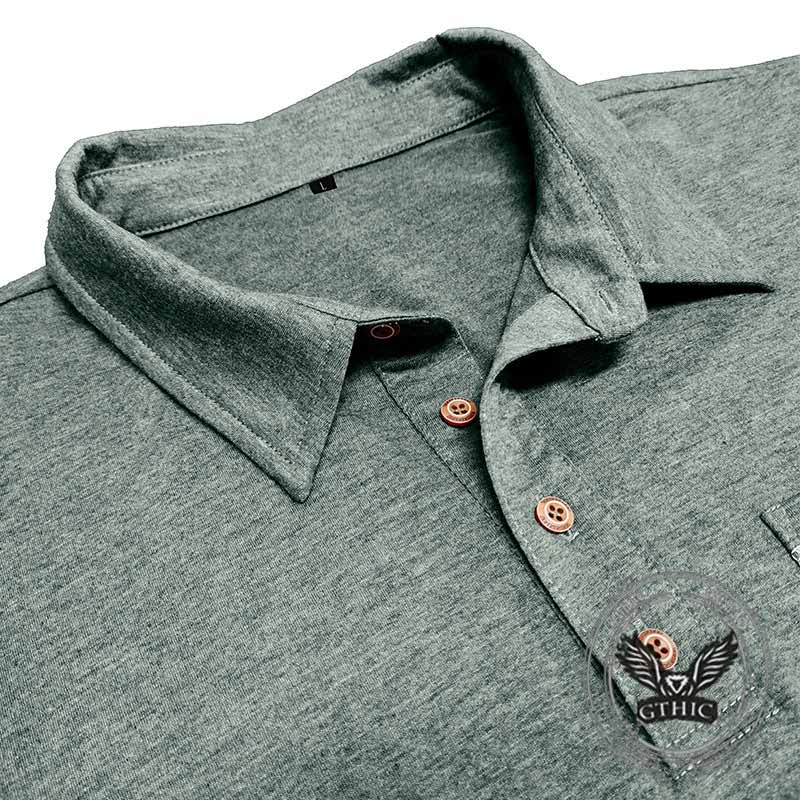 Fashion Casual Short-Sleeved Lapel Polo Shirt