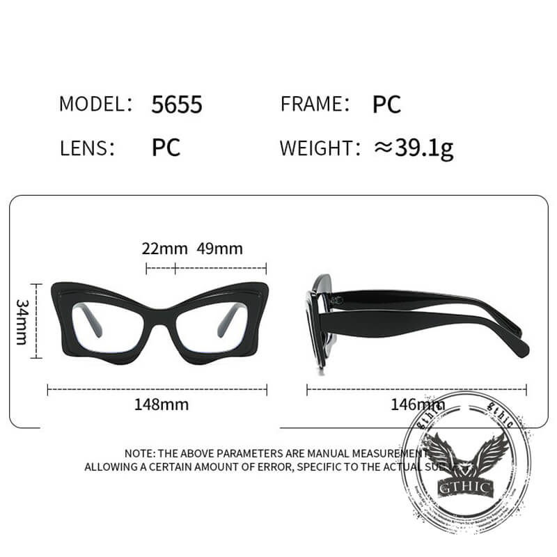 Fashion Cat-Eye UV Protection PC Sunglasses | Gthic.com