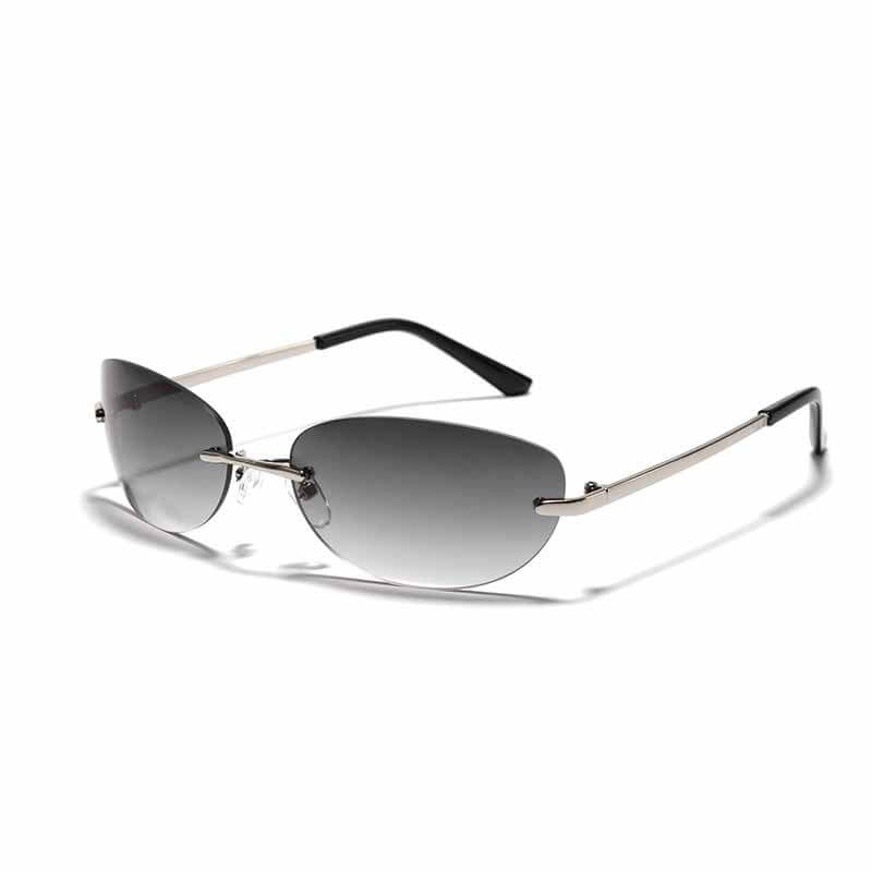 Fashion Futuristic Y2K Frameless PC Sunglasses