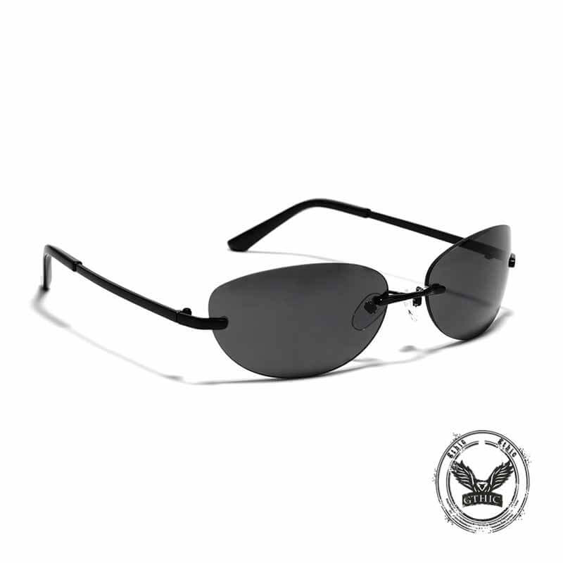 Fashion Futuristic Y2K Frameless PC Sunglasses