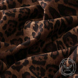 Fashion Leopard Print High-Waisted Fishtail Skirt