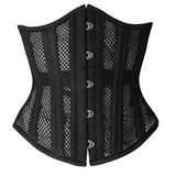 Fashion Mesh Lace-Up Court Corset | Gthic.com