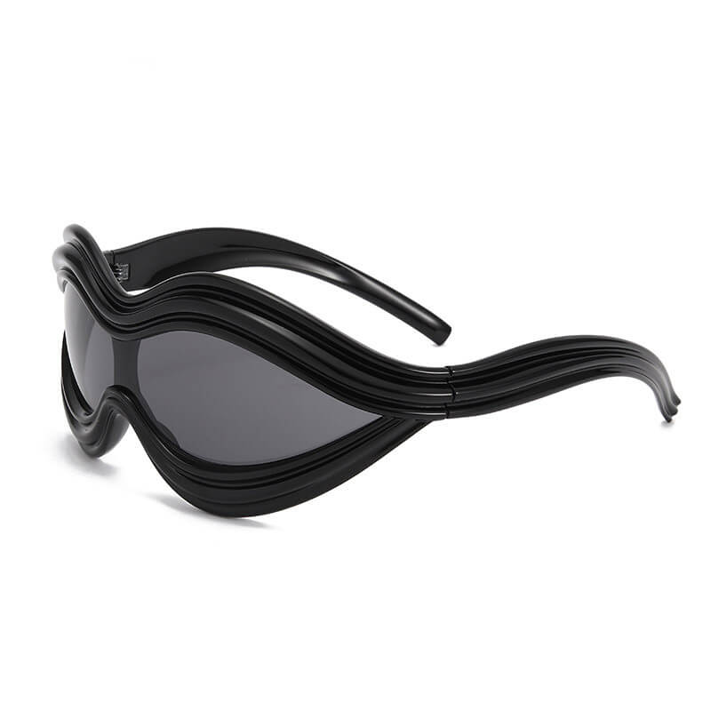 Fashion One-Piece UV Protection PC Sunglasses | Gthic.om