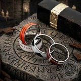 Fashion Sports Ball Pattern Stainless Steel Ring | Gthic.com