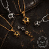 Fashion Sports Soccer Stainless Steel Pendant | Gthic.com
