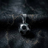 Fashion Sports Soccer Stainless Steel Pendant