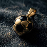 Fashion Sports Soccer Stainless Steel Pendant