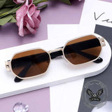 Fashion Square Frame UV Protection PC Sunglasses