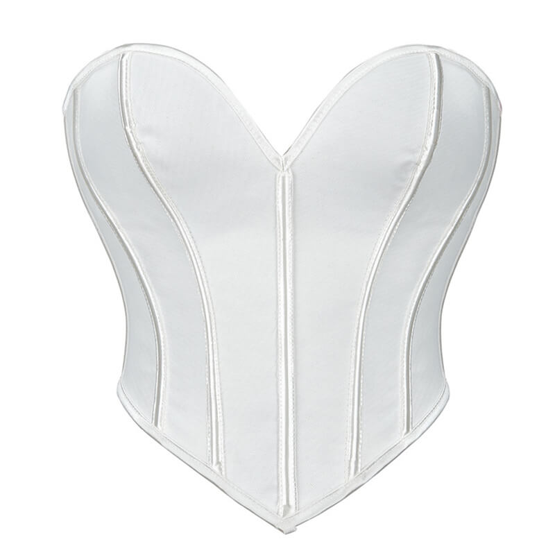 Fashion Strapless Heart Shaped Crop Corset | Gthic.com