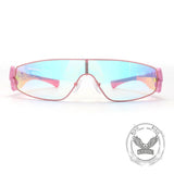 Fashion Y2K Metal Full Frame Heart PC Sunglasses | Gthic.com