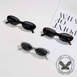 Fashionable Oval Frame Cat-Eye PC Sunglasses 01 | Gthic.com