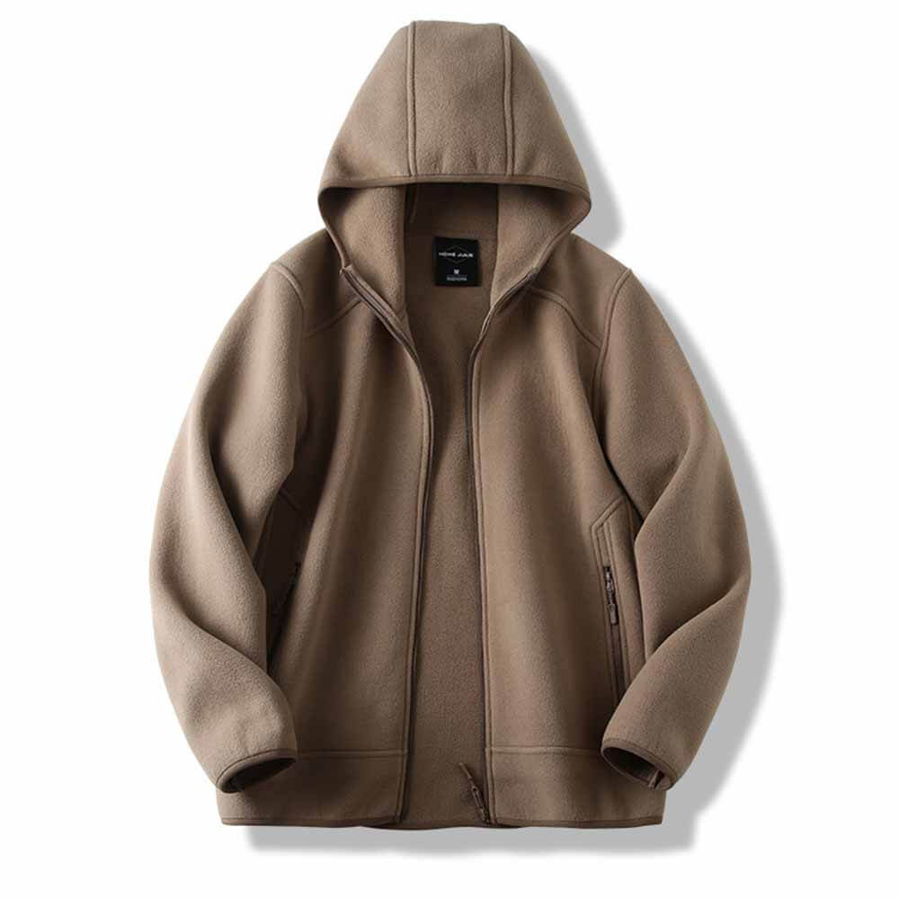 Fashionable Warm Men's Hooded Zip-Up Jacket 03 | Gthic.com