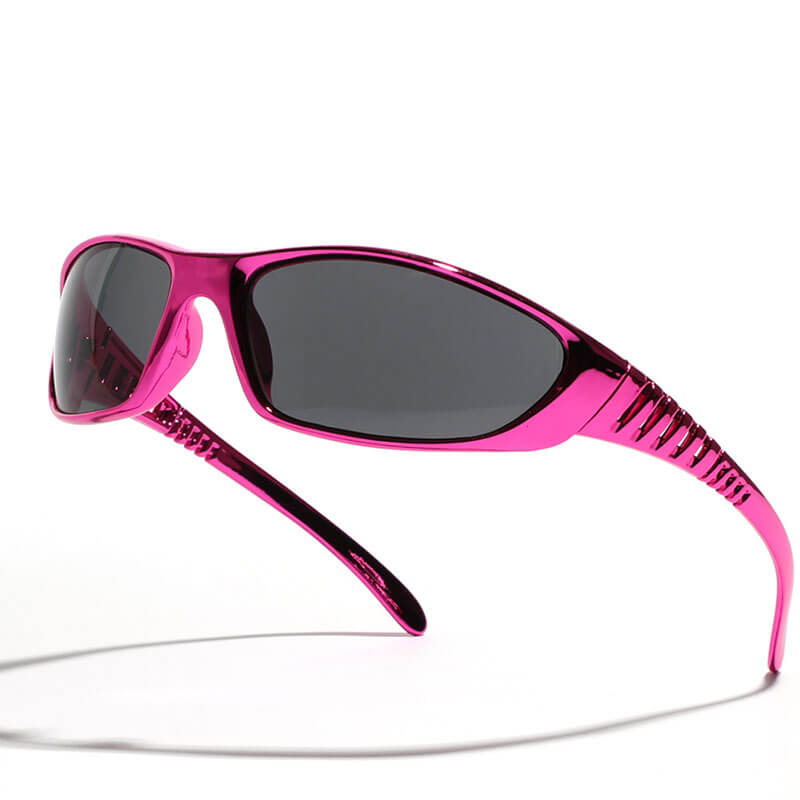 Fashionable Y2K Colorful Hollow UV-Proof PC Sunglasses | Gthic.com