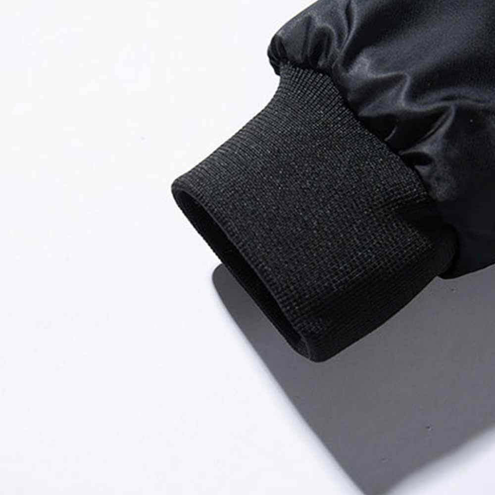 Feather Tail Embroidery Thickened Baseball Uniform Flight Jacket | Gthic.com