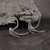 Feather Wing Stainless Steel Ear Cuff | Gthic.com