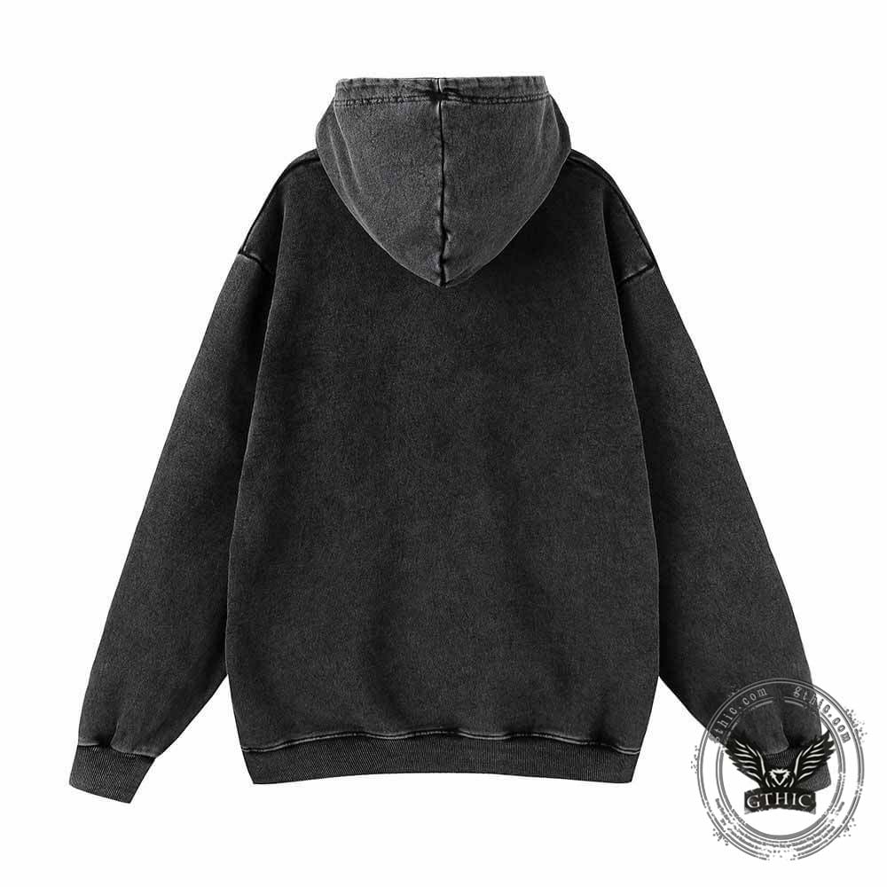 Feelings Are Not Weakness Rose Vintage Washed Hoodie