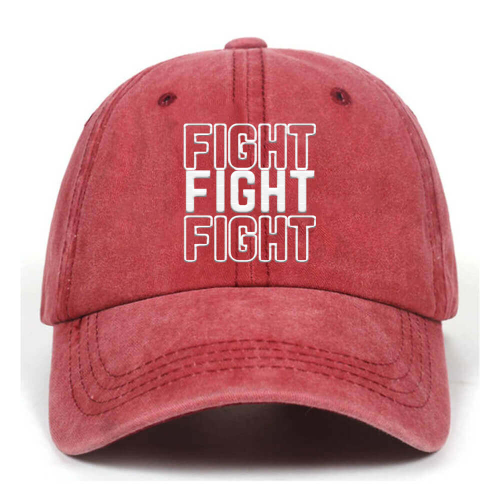 Fight Vintage Washed Baseball Cap 01 | Gthic.com